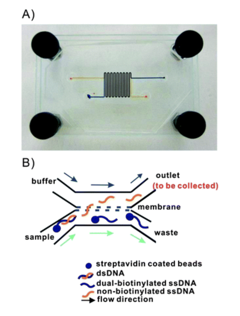 Microfluidic Dialysis Device